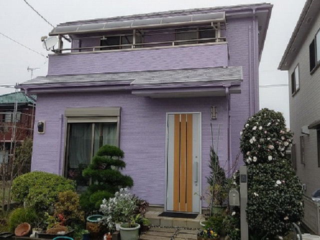 【施工実績624】外壁塗装・屋根塗装：埼玉県鶴ヶ島市