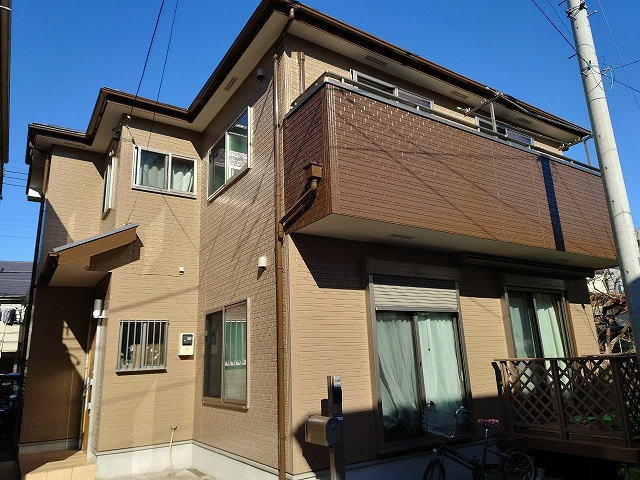 【施工実績629】外壁塗装・屋根塗装：埼玉県新座市