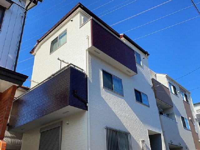 【施工実績645】外壁塗装・屋根塗装：埼玉県川口市