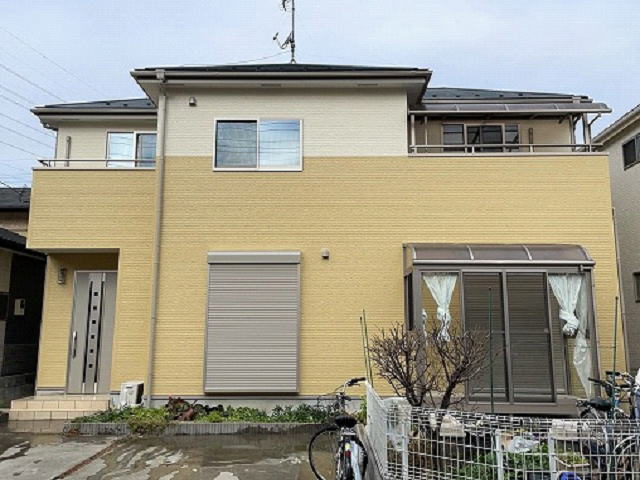 【施工実績647】外壁塗装・屋根塗装：埼玉県ふじみ野市