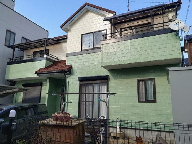 【施工実績662】外壁塗装・屋根重ね葺き：埼玉県鴻巣市