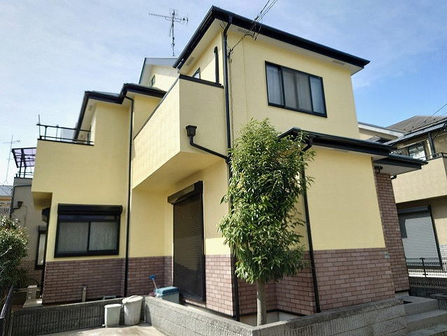 【施工実績673】外壁塗装・屋根塗装：埼玉県草加市