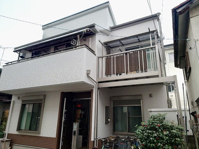 【施工実績681】外壁塗装・屋根塗装：埼玉県ふじみ野市