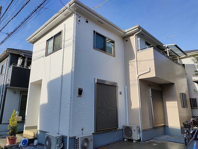 【施工実績682】外壁塗装・屋根塗装：埼玉県川口市