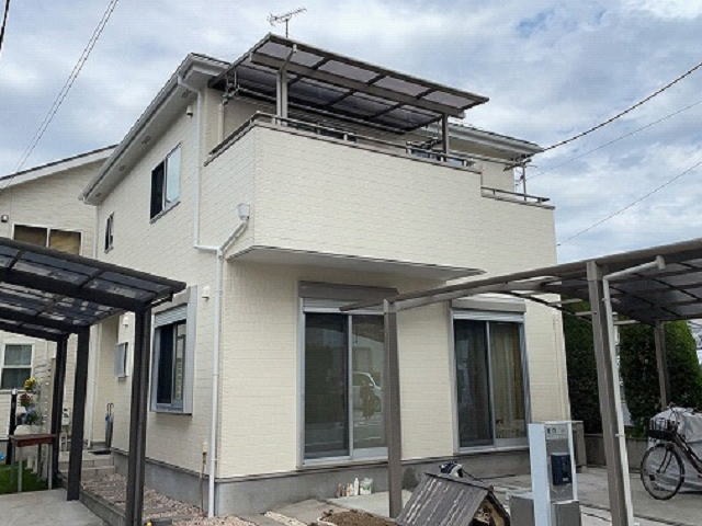 【施工実績702】外壁塗装・屋根塗装：埼玉県川口市