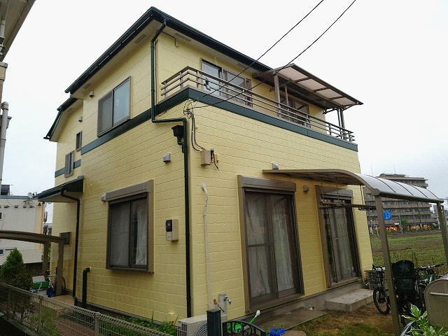 【施工実績705】外壁塗装・屋根塗装：埼玉県所沢市