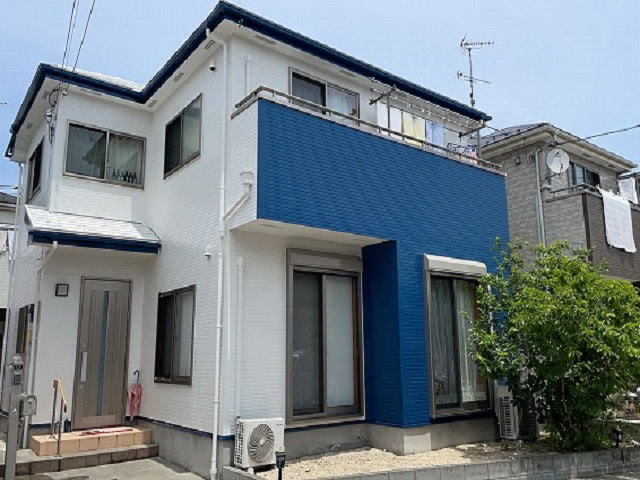 【施工実績714】外壁塗装・屋根塗装：埼玉県川越市