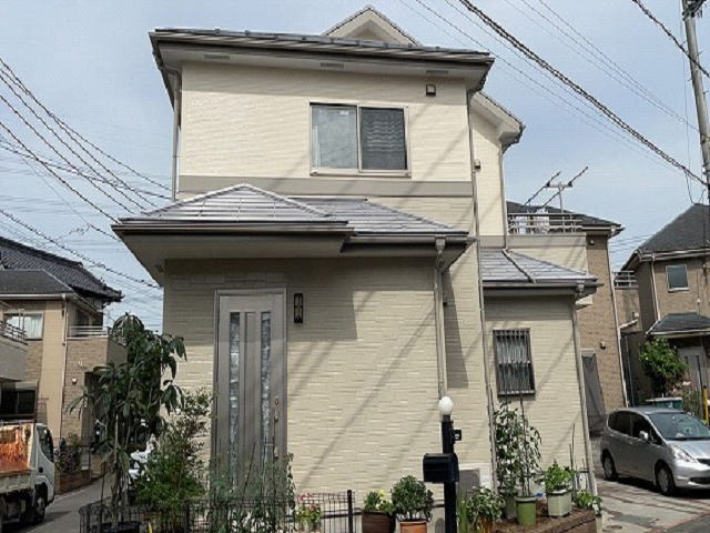 【施工実績721】外壁塗装・屋根塗装：埼玉県桶川市