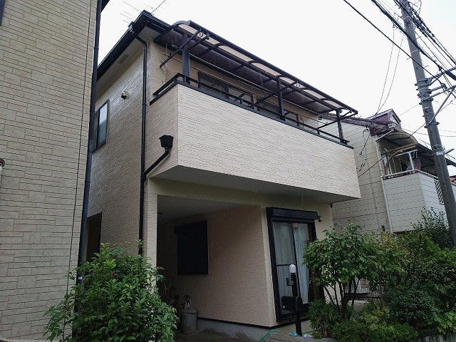 【施工実績777】外壁塗装・屋根重ね葺き：埼玉県さいたま市南区