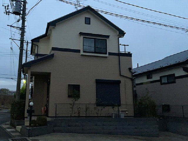 【施工実績812】外壁塗装・屋根塗装：埼玉県東松山市