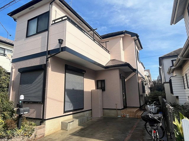 【施工実績839】外壁塗装・屋根塗装：埼玉県新座市