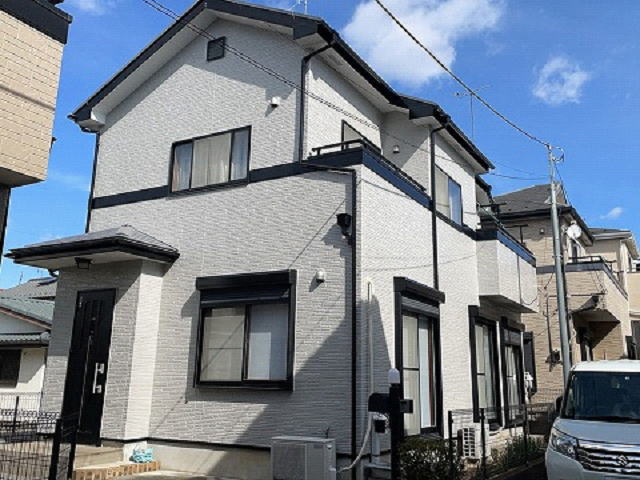【施工実績844】外壁塗装・屋根塗装：埼玉県鴻巣市