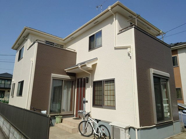 【施工実績856】外壁塗装・屋根塗装：埼玉県志木市