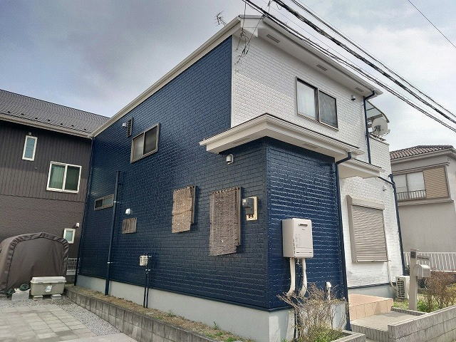 【施工実績857】外壁塗装・屋根塗装：埼玉県加須市