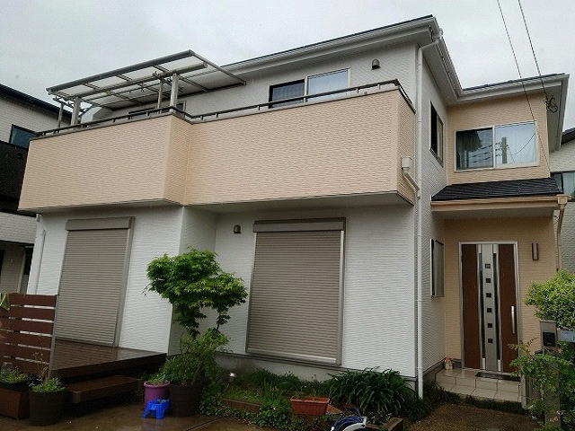 【施工実績876】外壁塗装・屋根塗装：埼玉県さいたま市見沼区