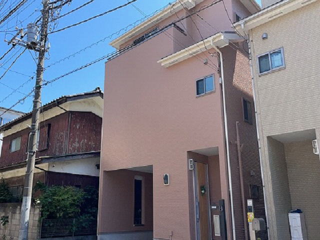 【施工実績878】外壁塗装・屋根塗装：埼玉県ふじみ野市