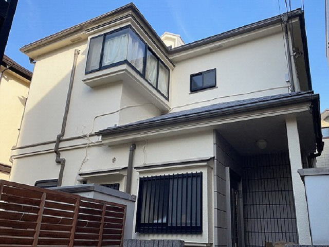 【施工実績879】外壁塗装・屋根塗装：埼玉県川口市