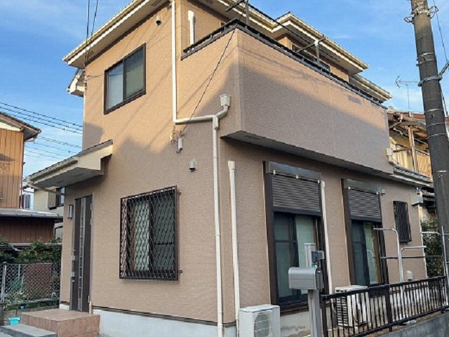 【施工実績882】外壁塗装・屋根塗装：埼玉県さいたま市岩槻区
