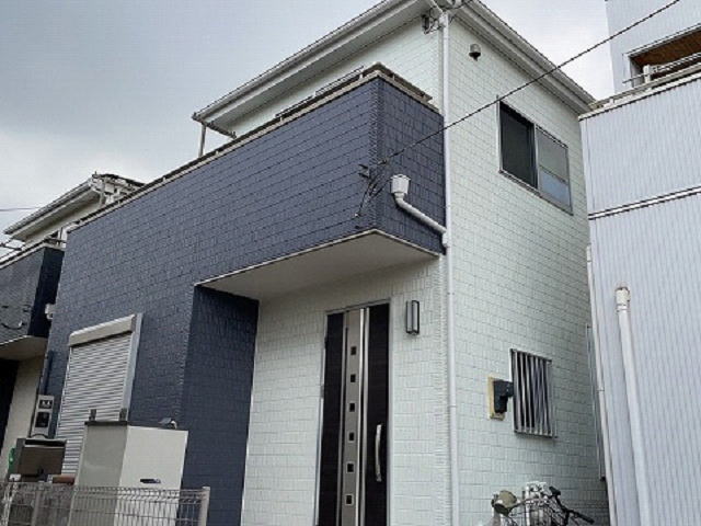 【施工実績886】外壁塗装・屋根塗装：埼玉県さいたま市中央区
