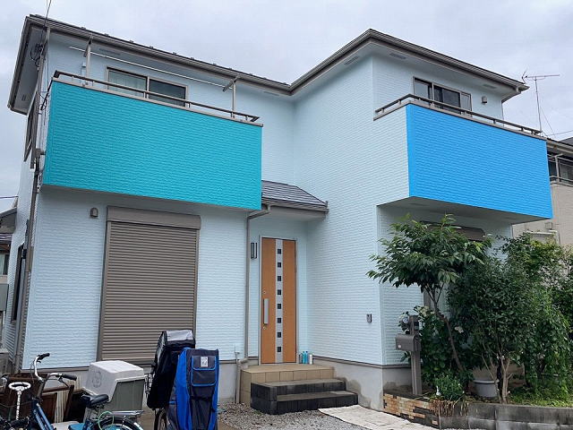 【施工実績901】外壁塗装・屋根塗装：埼玉県上尾市