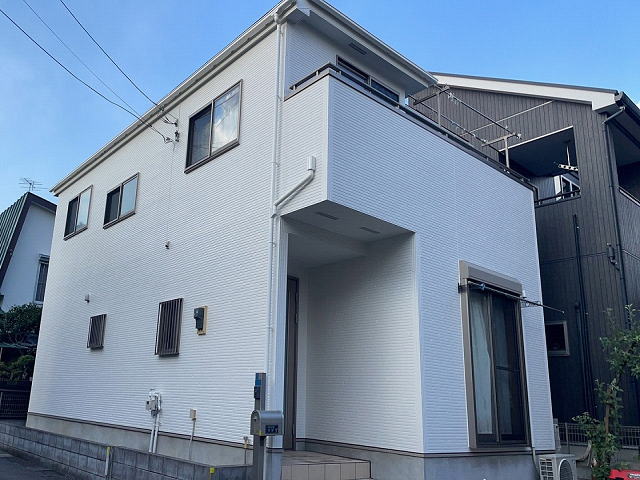 【施工実績908】外壁塗装・屋根塗装：埼玉県春日部市