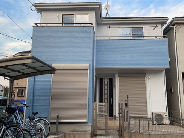 【施工実績966】外壁塗装・屋根塗装：埼玉県春日部市