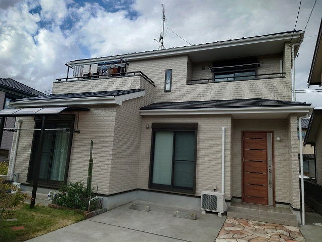 【施工実績972】外壁塗装・屋根塗装：埼玉県志木市