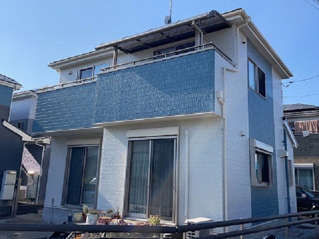 【施工実績976】外壁塗装・屋根塗装：埼玉県久喜市