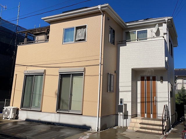 【施工実績981】外壁塗装・屋根塗装：埼玉県富士見市
