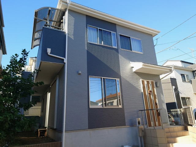 【施工実績1009】外壁塗装・屋根塗装：埼玉県さいたま市浦和区