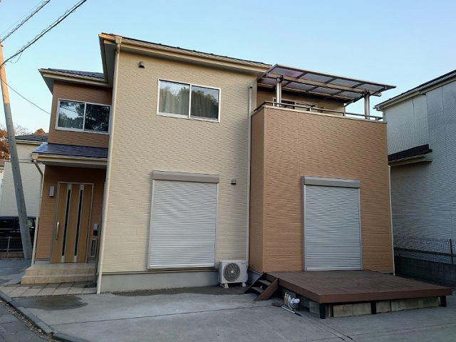 【施工実績1014】外壁塗装・屋根塗装：埼玉県さいたま市岩槻区