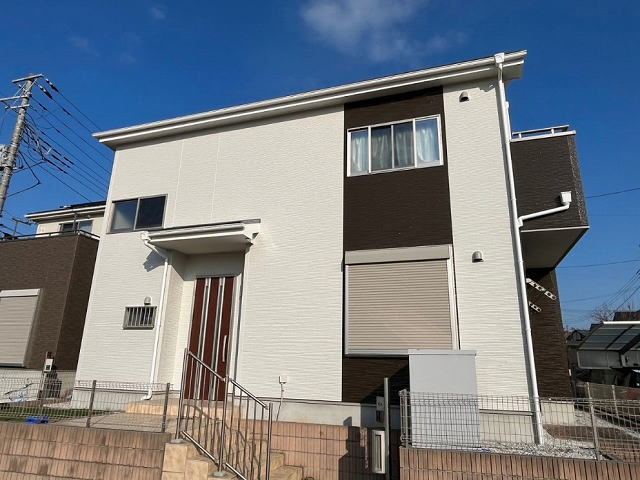 【施工実績1015】外壁塗装・屋根塗装：埼玉県吉川市