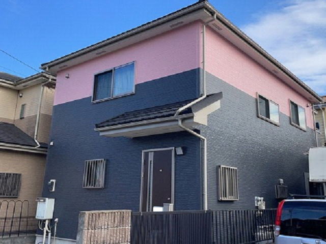 【施工実績1032】外壁塗装・屋根重ね葺き：埼玉県さいたま市見沼区
