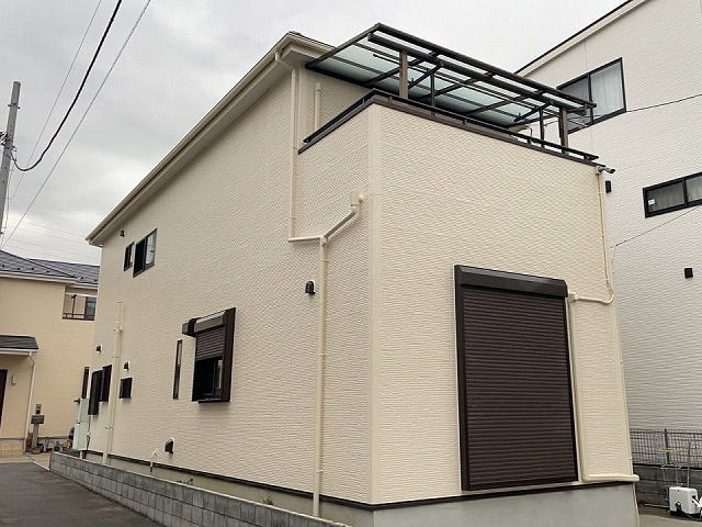 【施工実績1041】外壁塗装・屋根塗装：埼玉県川口市