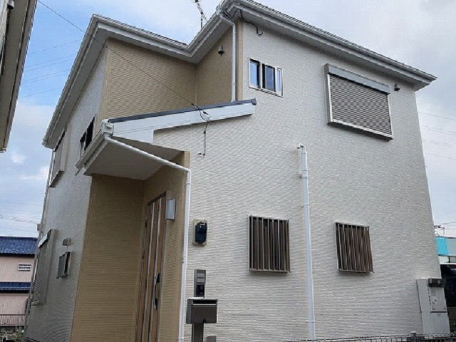 【施工実績1043】外壁塗装・屋根塗装：埼玉県八潮市