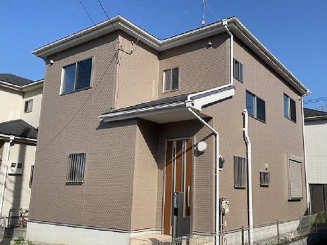 【施工実績1068】外壁塗装・屋根塗装：埼玉県鶴ヶ島市