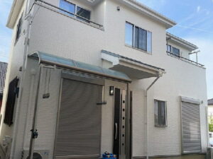 【施工実績1074】外壁塗装・屋根塗装：埼玉県鴻巣市