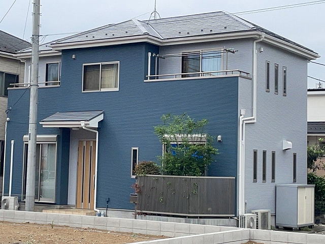 【施工実績1077】外壁塗装・屋根塗装：埼玉県蓮田市