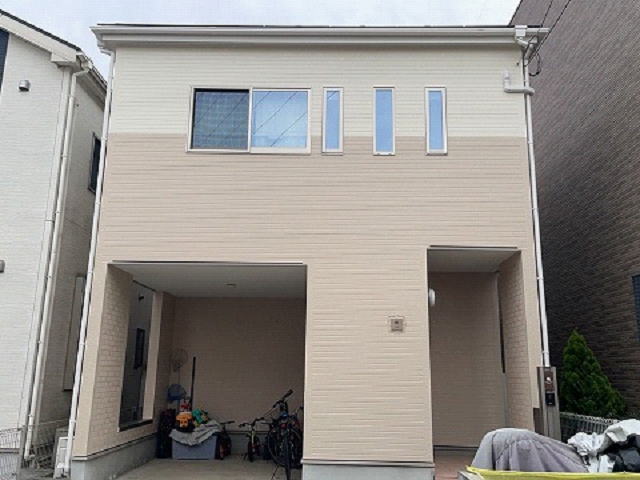 【施工実績1080】外壁塗装・屋根塗装：埼玉県朝霞市
