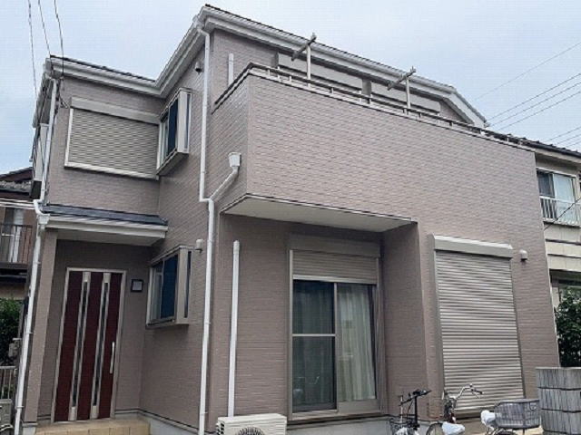 【施工実績1125】外壁塗装・屋根塗装：埼玉県狭山市