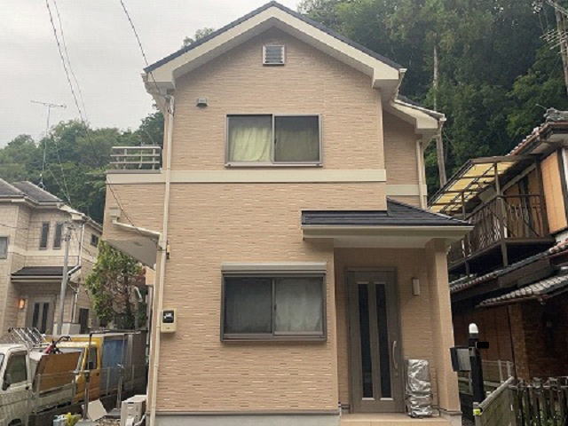 【施工実績1127】外壁塗装・屋根重ね葺き：埼玉県飯能市