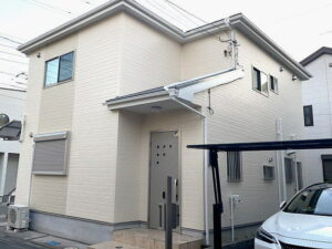 【施工実績1189】外壁塗装・屋根塗装：埼玉県草加市