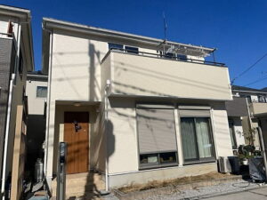 【施工実績1285】外壁塗装・屋根塗装：埼玉県さいたま市北区