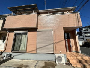 【施工実績1288】外壁塗装・屋根塗装：埼玉県南埼玉郡宮代町