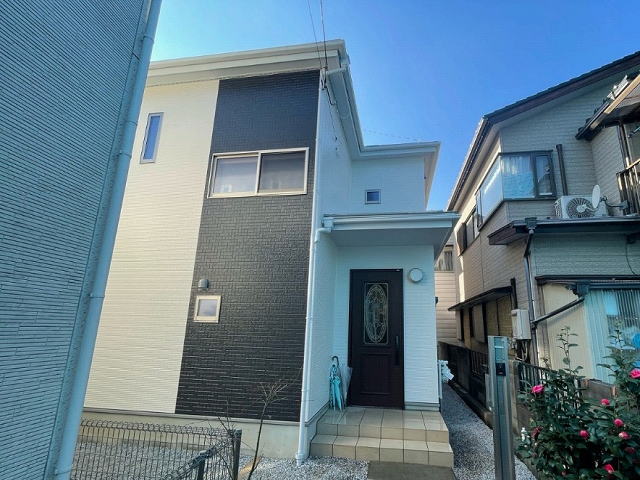 【施工実績1315】外壁塗装・屋根塗装：埼玉県鶴ヶ島市