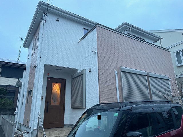 【施工実績1323】外壁塗装・屋根塗装：埼玉県さいたま市岩槻区