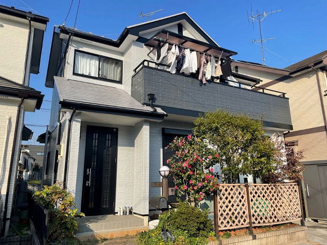 【施工実績1325】外壁塗装・屋根塗装:埼玉県白岡市
