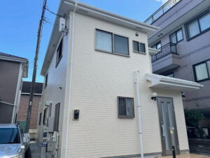 【施工実績1332】外壁塗装・屋根塗装：埼玉県志木市