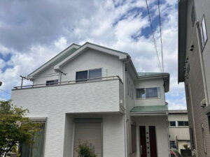 【施工実績1335】外壁塗装・屋根塗装：埼玉県上尾市