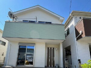 【施工実績1353】外壁塗装・屋根塗装：埼玉県志木市